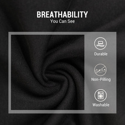 🔥 Men's High Neck Slim Fit T-Shirt - Stretchy & Breathable for Gym or Casual, Modern Style & Comfort 🏃‍♂️📦