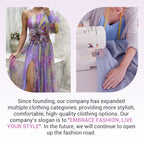 🌸Spring Specials💐 Multicolor Asymmetric Party Dress With Flower Details