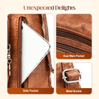 🔥Women's Convertible Multi-Pocket Shoulder Bag - 3 Ways to Wear 🎒