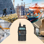 🔥 UV-5R Ham Radio Long Range UV5R Two Way Radio Dual Band Walkie