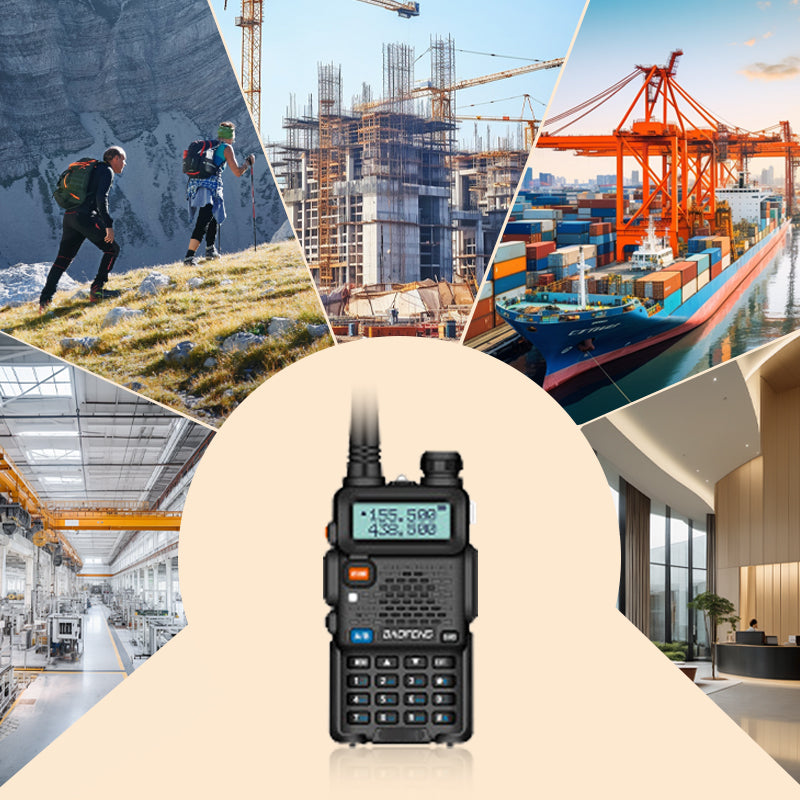 🔥 UV-5R Ham Radio Long Range UV5R Two Way Radio Dual Band Walkie