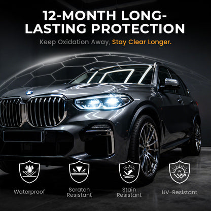 180ml Professional Car Headlight Restorer with Sponge