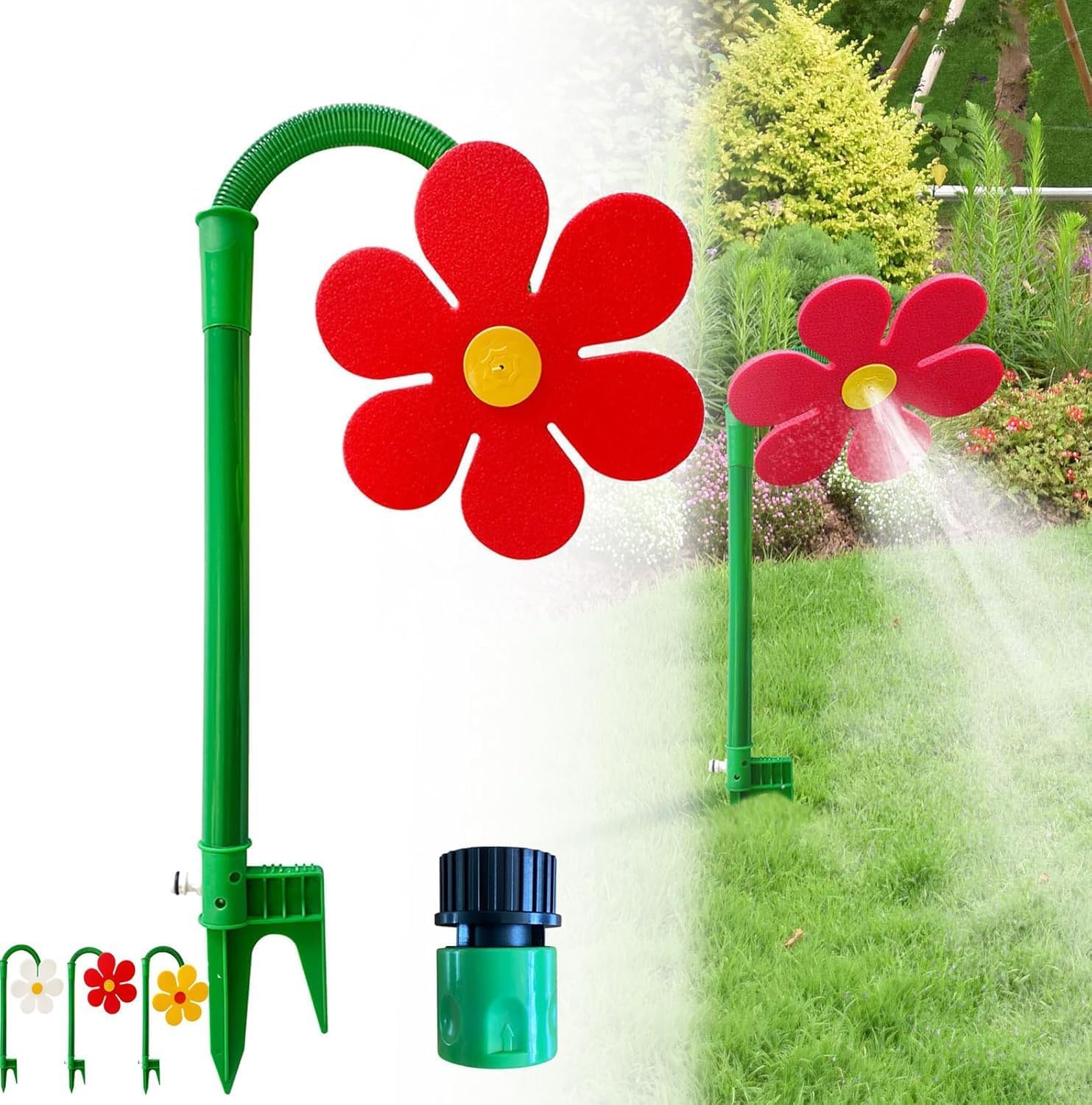 🌼🚿Dancing Daisy Garden Sprinkler💦