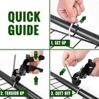 🔥 304 Stainless Steel Zip Tie Kit | 4X Stronger Than Plastic | 42% OFF Pro Tool!