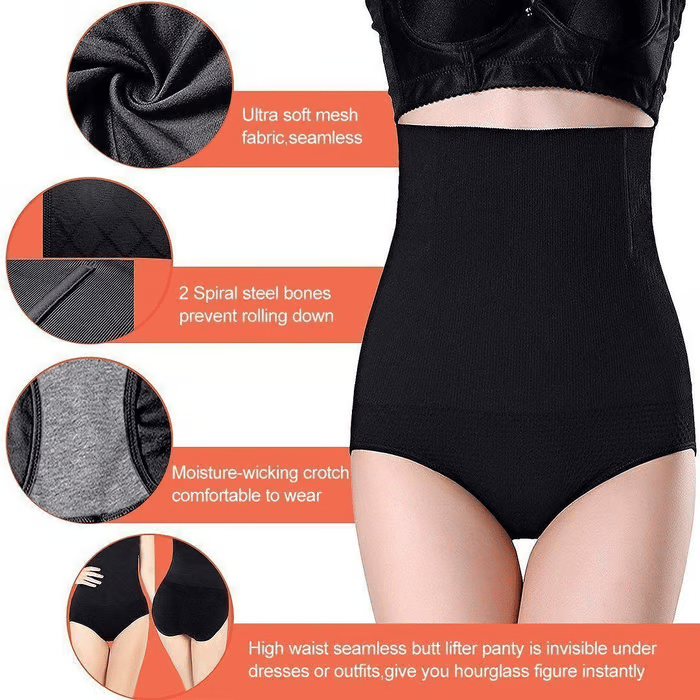 🔥High Waist Tummy Control Shapewear Panties