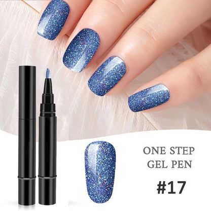🎨One Step Nail Gel Pen💅