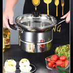 Multipurpose Stainless Steel Saucepan-🎁