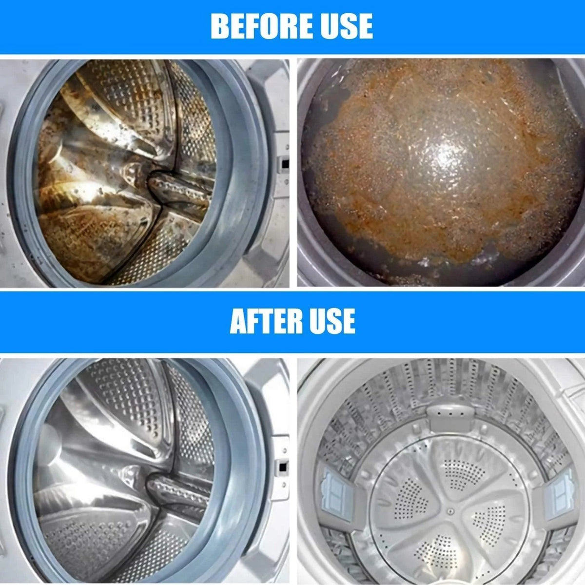 🧼Washing Machine Deep Cleaner Tablets ( Buy 2 Get 3 FREE )