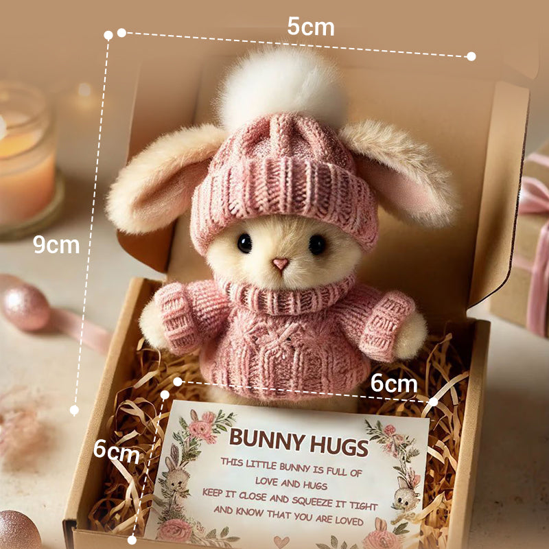 BUY 3 GET 1 FREE - Handmade🐇Mini Bunny Hug Cute Gift🎁