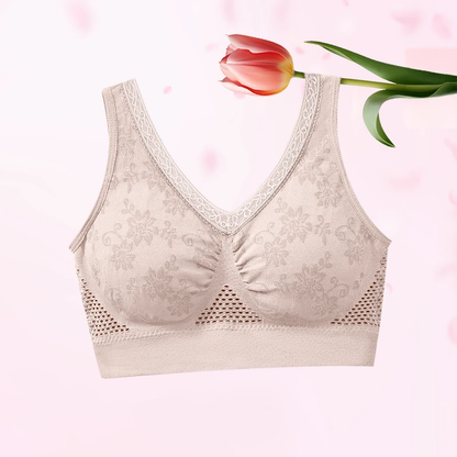【✨1+1 Free - 2 Pcs】Pure Cotton Buttonless Comfy Lifting Bra