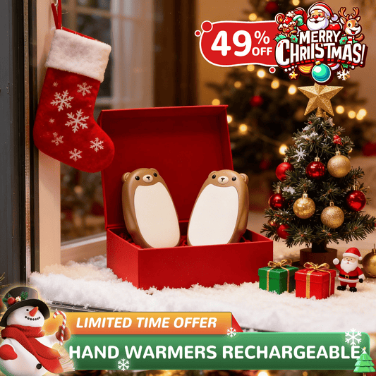 🎁Best Gift 🌟Hand Warmers Rechargeable - Cute Bear Design