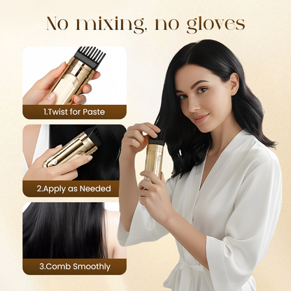 ✨2-in-1 Convenient Hair Dye Comb For Gray Hair（50% OFF）