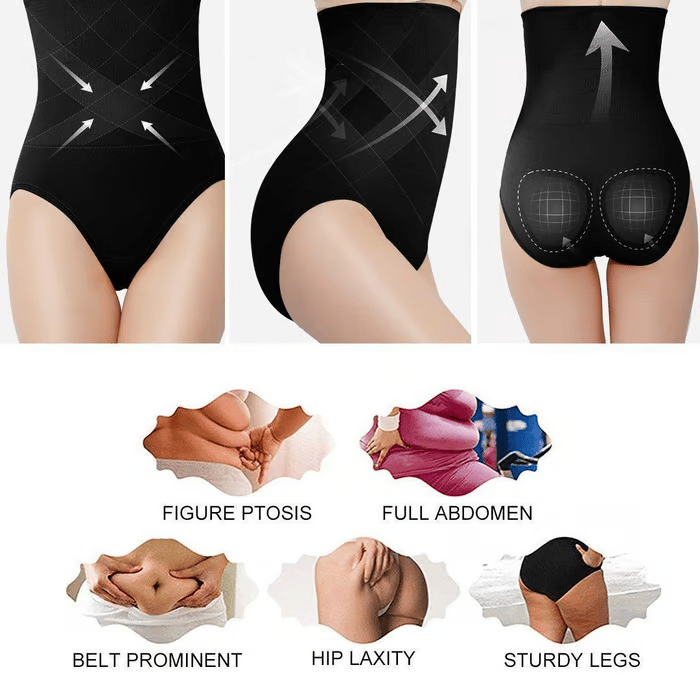 🔥High Waist Tummy Control Shapewear Panties
