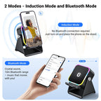 💎 5-IN-1 WIRELESS SPEAKER STAND! 💎 Induction Audio, Phone Holder & Ambient Light