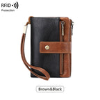 Women's RFID Blocking Leather Wallet