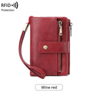 Women's RFID Blocking Leather Wallet