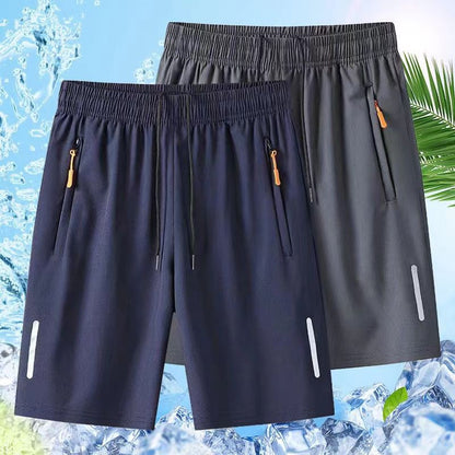 Men’s Elastic Waist Shorts – Relaxed & Breathable