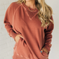 🏆Hot Sell 49% Off🔥Women's Ribbed Accent Pocketed Pullover