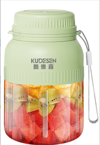 🍓🥤 1300ml Portable Blender – Dual Lids + Straw, USB Rechargeable, Powerful & Compact. Fresh Juice Anywhere! 🌎✨