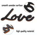 Wooden Wall Hanging Sign Decoration - No Wall Damage
