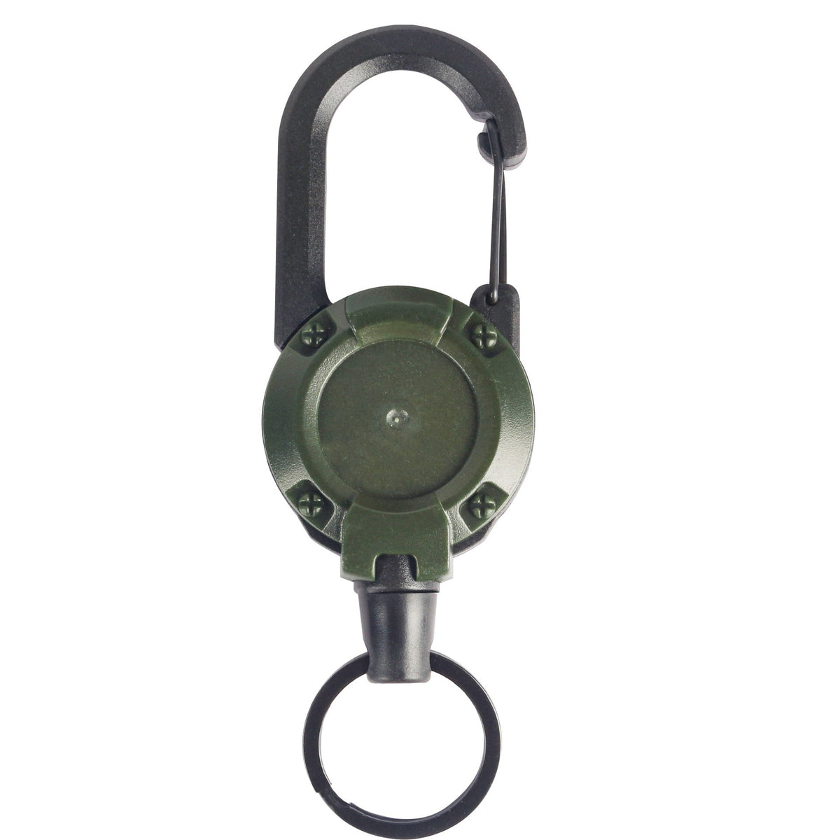 Outdoor Automatic Retractable Wire Rope Anti-theft Keychain