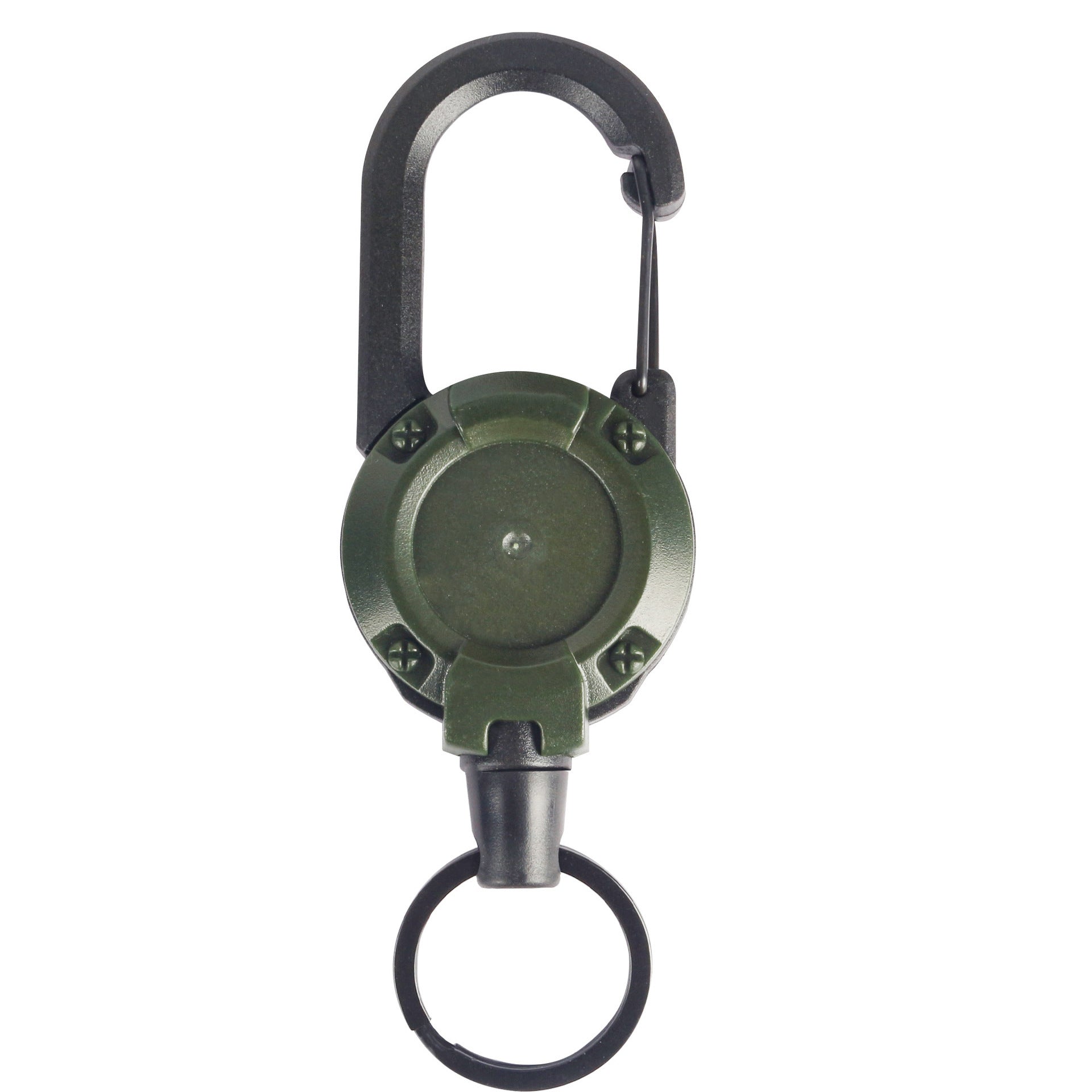 Outdoor Automatic Retractable Wire Rope Anti-theft Keychain