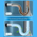 12/Set Pipe Cleaning Sticks Oil Decontamination Kitchen Toilet Bathtub Drain Cleaneer