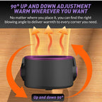 ♨️❄️Portable Instant-Heat Heater – Outdoor & Desktop Mini Radiator