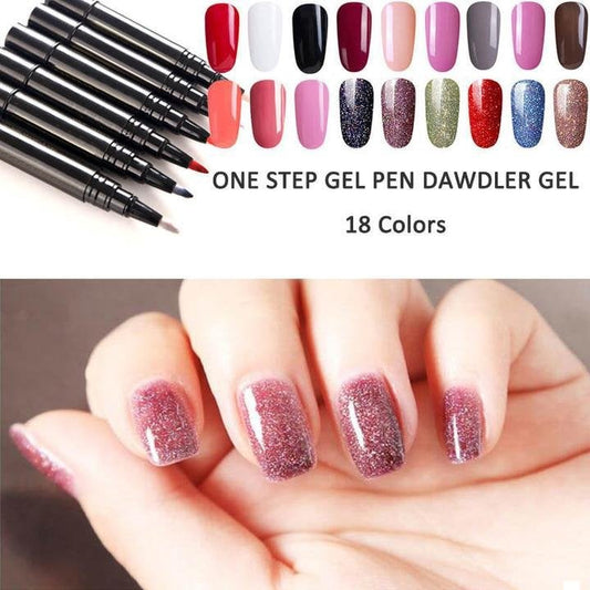 🎨One Step Nail Gel Pen💅