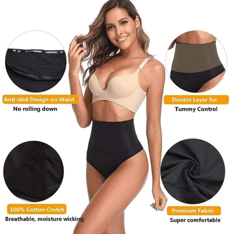 🔥High Waist Tummy Control Shapewear Panties