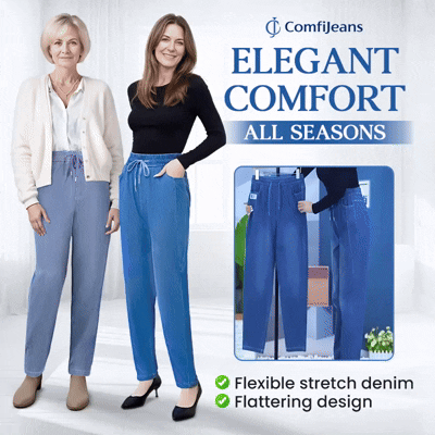 🔥Slim Casual Straight Ice Silk Jeans👖