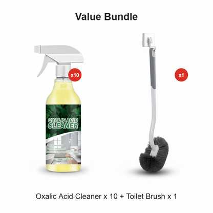 【CLEARANCE!】Molecular-Level Cleaning Tech! Oxalic Acid Cleaner Dissolves Rust🚽✨