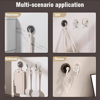 🔥Powerful Suction Cup Hooks No Punching