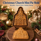 🥧✨ Faith & Nativity Christmas Mini Pie Mold Collection
