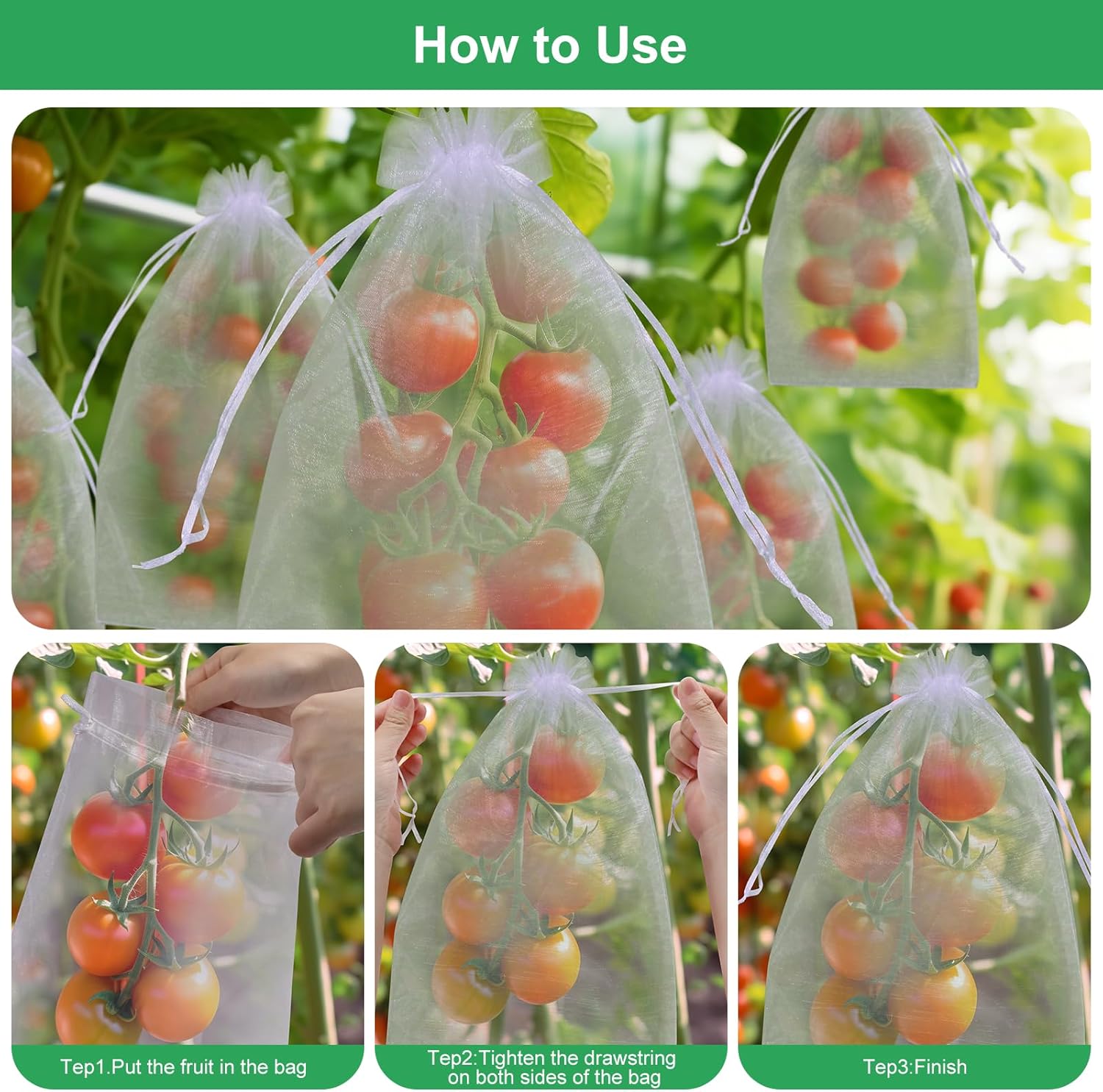 Buy 1 Get 1 Free🔥Protective Mesh Cover for Fruit Trees