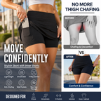 👚Anti-Chafing Active Skort – Super soft and comfortable🔥