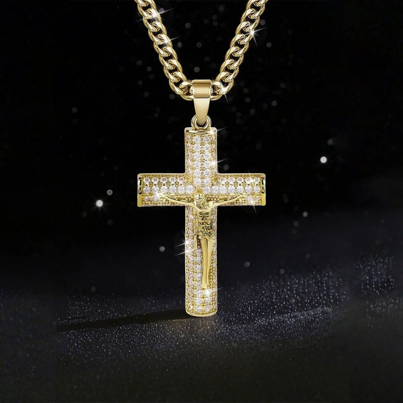 🎁✝️Jesus Crucifix Pendant Necklace