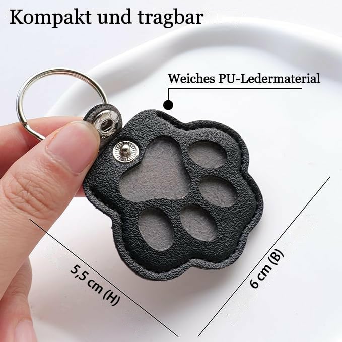 💖 Leather Key Rings To Remember Your Pet - 🐾 Always keep the memory close to yourself