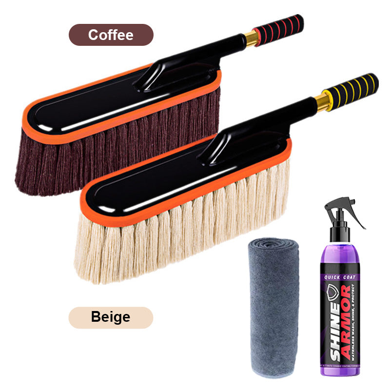 【Practical Gift】Car Duster with Extendable Telescoping Handle