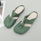 Cut-Out Design Flat Mules