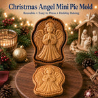 🥧✨ Faith & Nativity Christmas Mini Pie Mold Collection