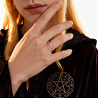 ✨💍Handmade Witch's Return-Knot Protection Ring💞Protect Your Loved Ones