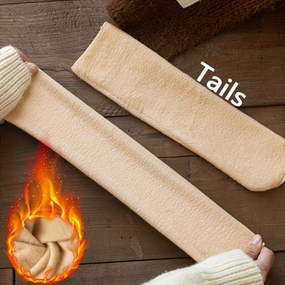 ❄️🎁5/10PCS Unisex Thickened Fleece Lined Cold-Proof Winter Socks