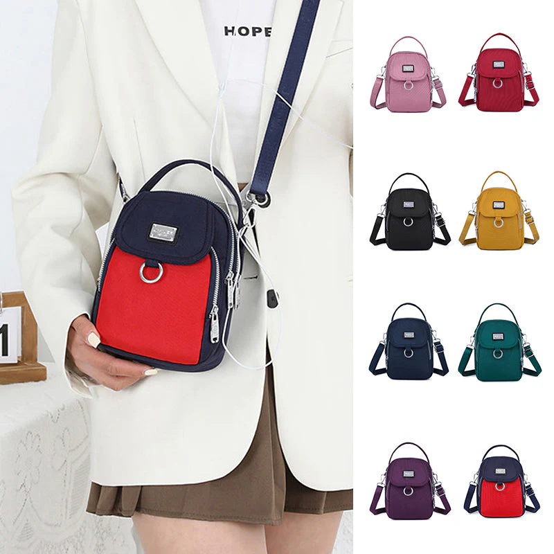 Fashion Large Capacity Multi-layer Storage Shoulder Bag
