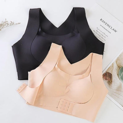 ⚡Front Closure Cross-Back Wireless Posture Bra