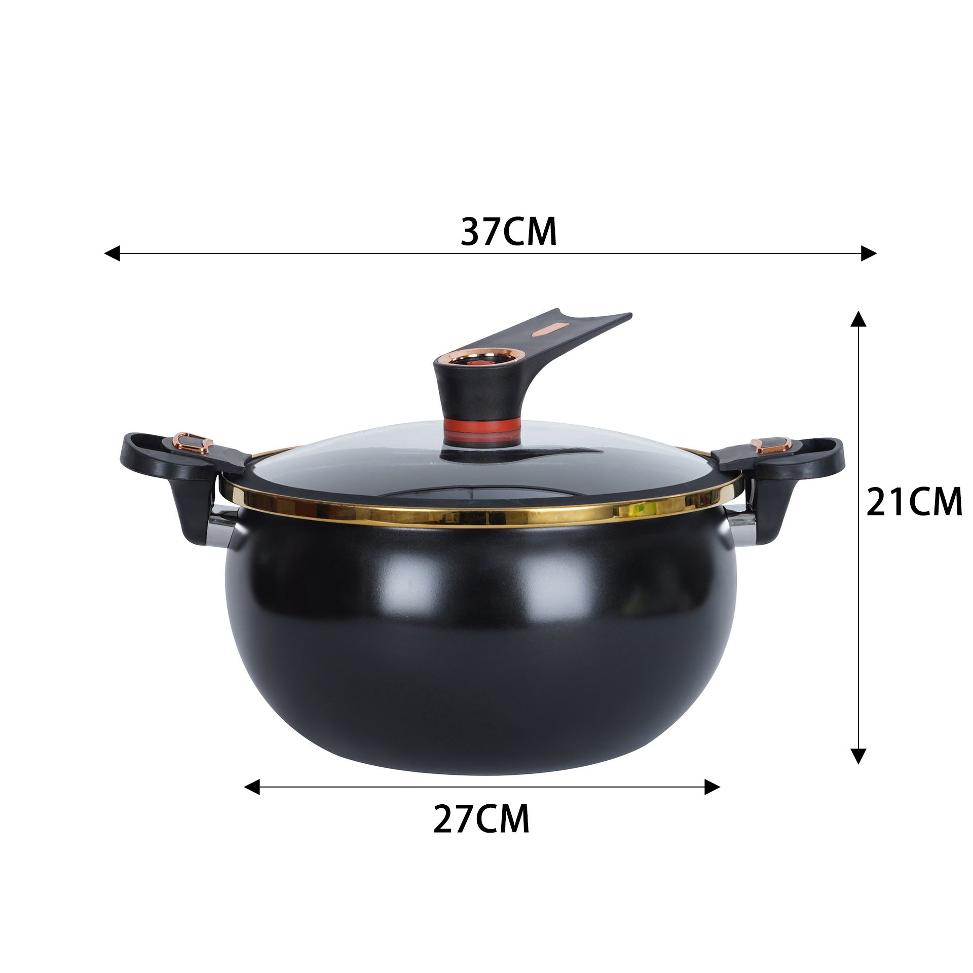 🔥Large Capacity Micro-Pressure Enamel Soup Pot
