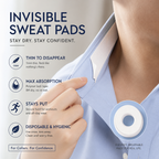 💗Invisible Disposable Collar & Cuff Sweat Liners