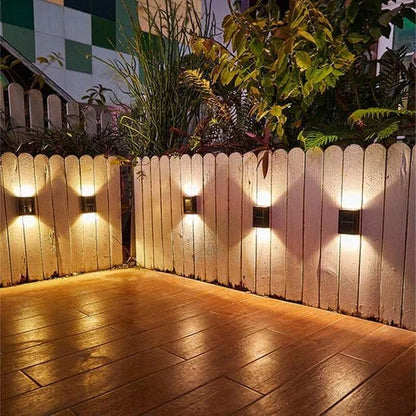 🎁Buy 3 Get 2 Free🔥Waterproof Solar Powered Outdoor Patio Wall Decor Light