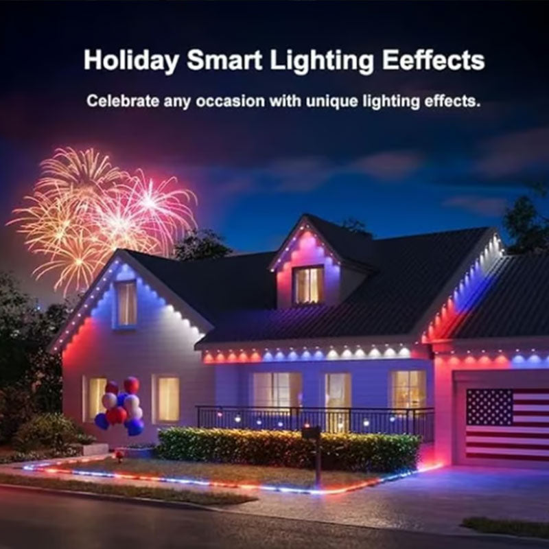 🎅Christmas Pre-Sale🎁Indoor and Outdoor Smart Waterproof LED Strip Light💡