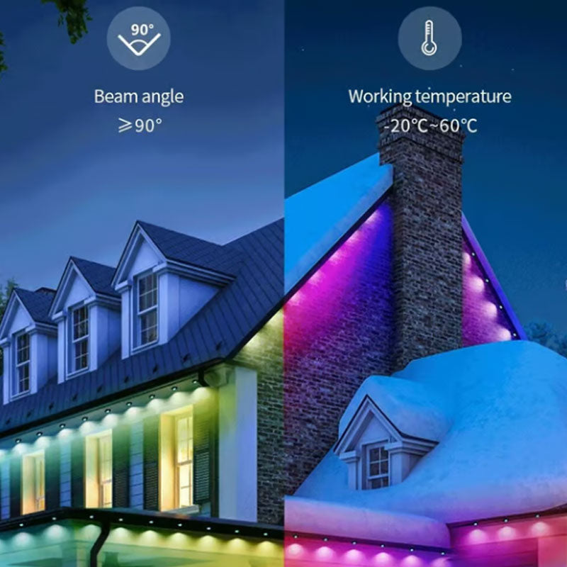 🎅Christmas Pre-Sale🎁Indoor and Outdoor Smart Waterproof LED Strip Light💡